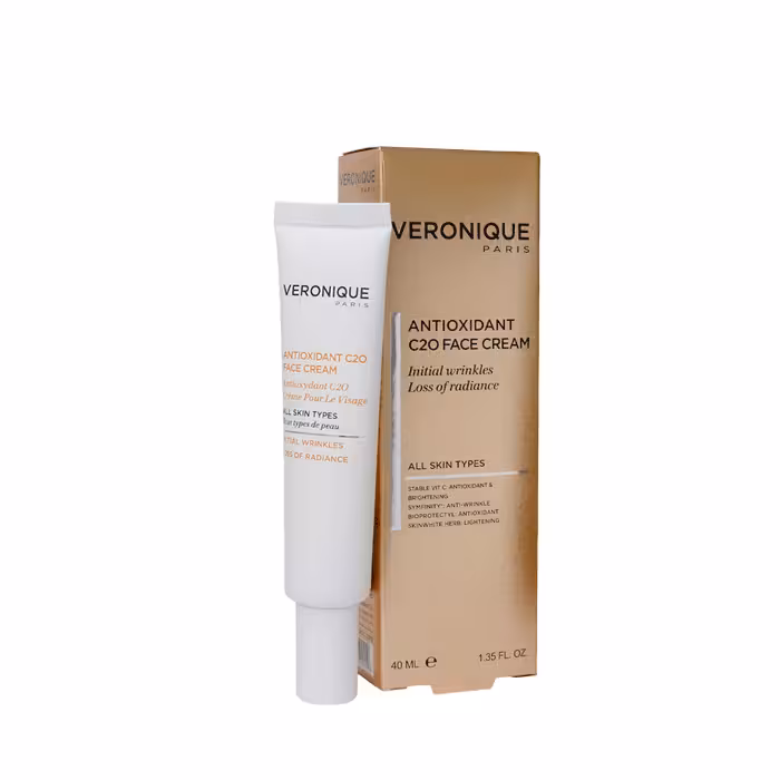 کرم آنتی اکسیدان صورت حاوی ویتامین C ورونیک | 40ml