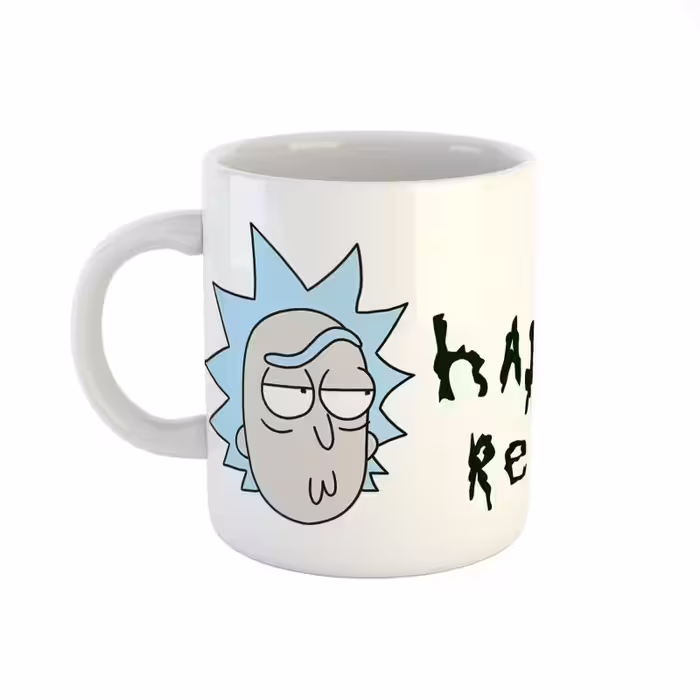 خرید ماگ-لیوان  اسم حمیدرضا  rick and morty کد 917