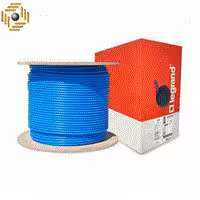 کابل شبکه لگراند Cat6 UTP تمام مس تست فلوک پرمننت با روکش PVC حلقه 305 متری