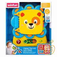 کتاب موزیکال آموزشی شیر وین فان Caesar The Lion Let's Read 9209