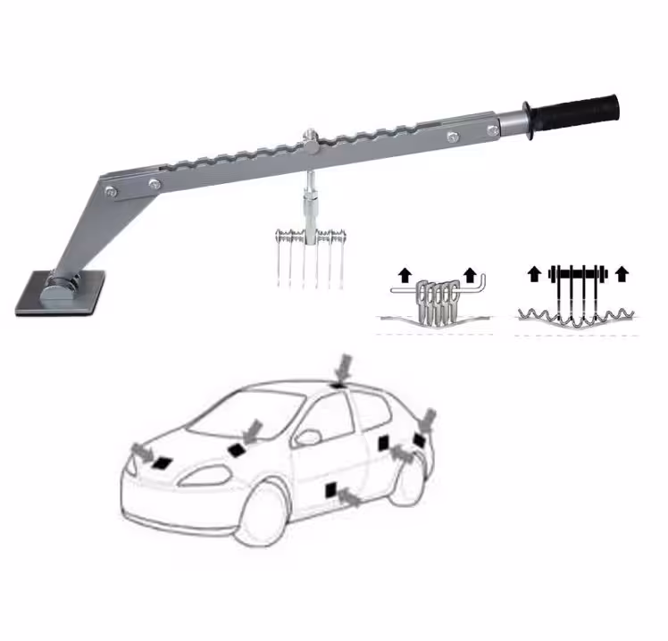 اهرم بغل کش دیت لاینر قری کش رکاب ستون صافکاری چنگک دار مدل DL-YS08