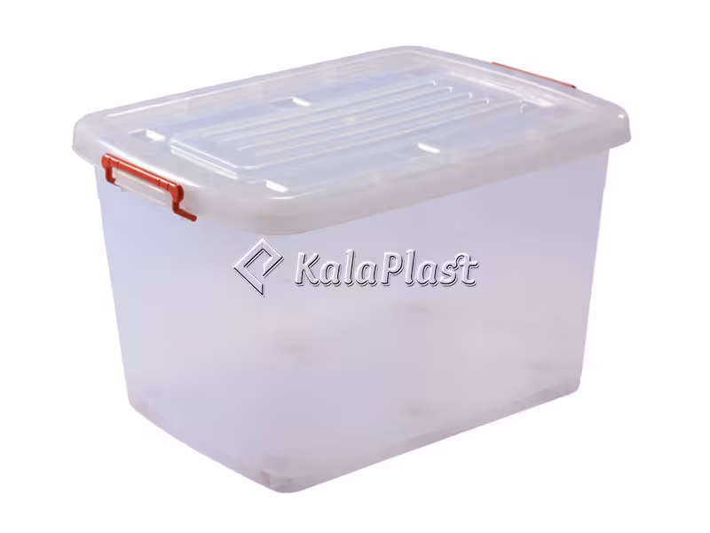 صندوق چرخدار کد 207 / شفاف