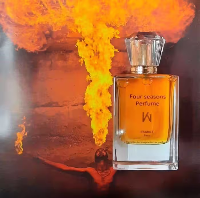 ادکلن فور سیزن با حجم 60 میل Four seasons perfume france wahacarana