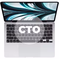 مک بوک ایر 13.6 اینچ M2 کاستوم پردازنده 8core - 10core حافظه رم 16 گیگابایت هارد 1 ترابایت نقره ای - Hiapple.ir