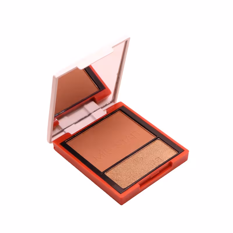 پالت رژ گونه و هایلایتر میستار مدل Silky Effect شماره 05