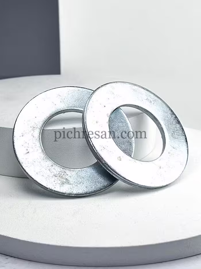 واشرتخت آهنی سایز 14 دور 30 میلیمتر بسته 250 عددی
