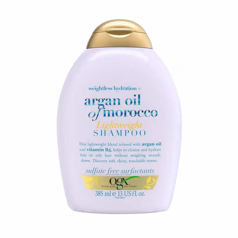 شامپو لایت ویت روغن آرگان مراکشی او جی ایکس
