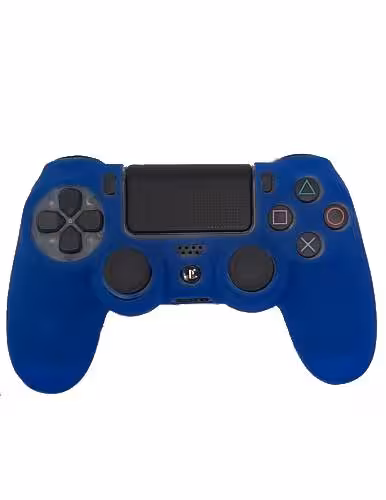 روکش دسته PS4 طرح simple آبی