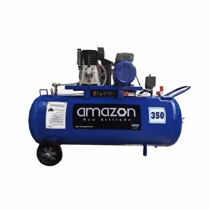 کمپرسور باد 350 لیتری خوابیده آمازون مدل AC-350