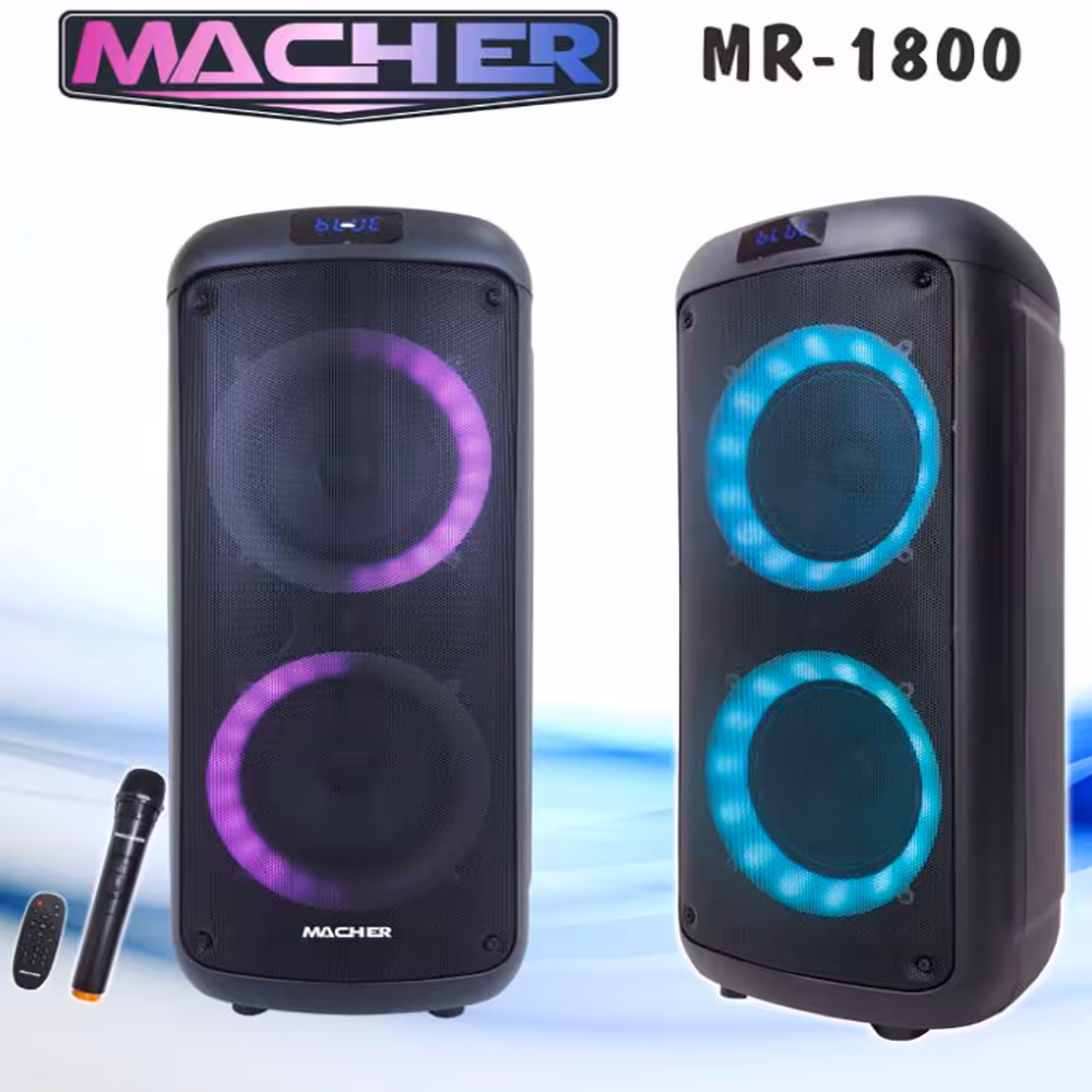 اسپیکر بلوتوثی قابل حمل مچر مدل MR-1800