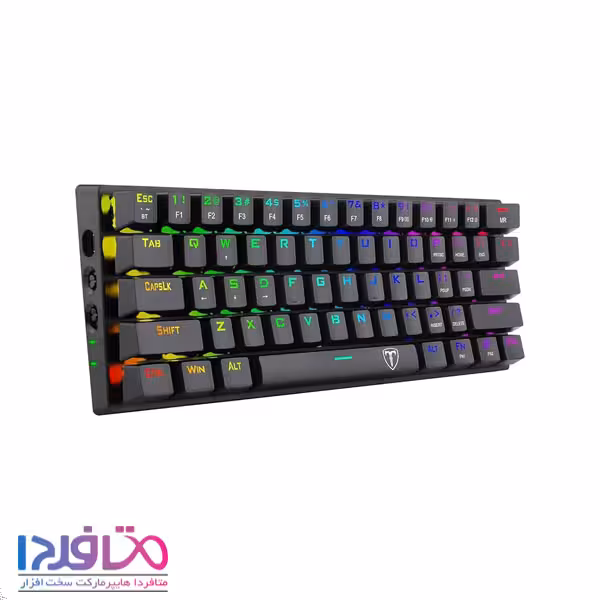 کیبورد گیمینگ تی دگر مدل T-DAGGER Verde TGK317 Blue