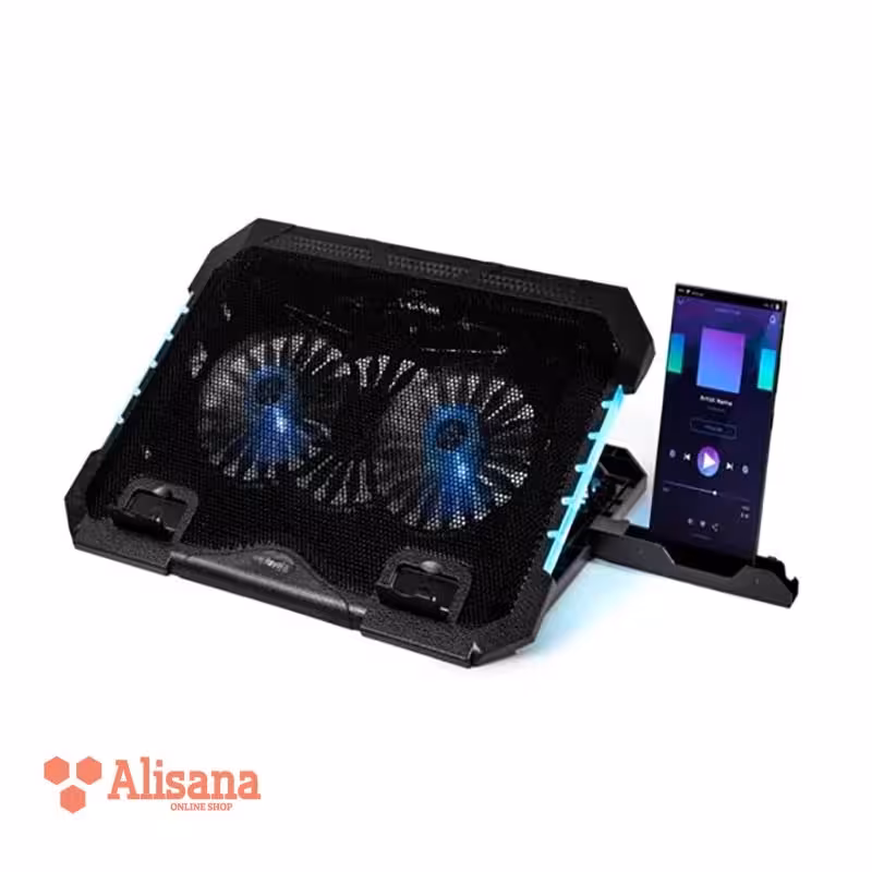 پایه خنک کننده گیمینگ RGB رویال مدل RFL-335