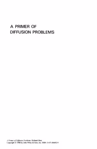 خرید و دانلود نسخه کامل کتاب A primer of diffusion problems