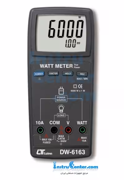 وات متر True RMS مدل DW-6163 ساخت کمپانی لوترون