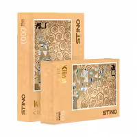 پازل شیشه ای استینو 1000 تکه طرح کلیمت (کد 11103)،(باجعبه)