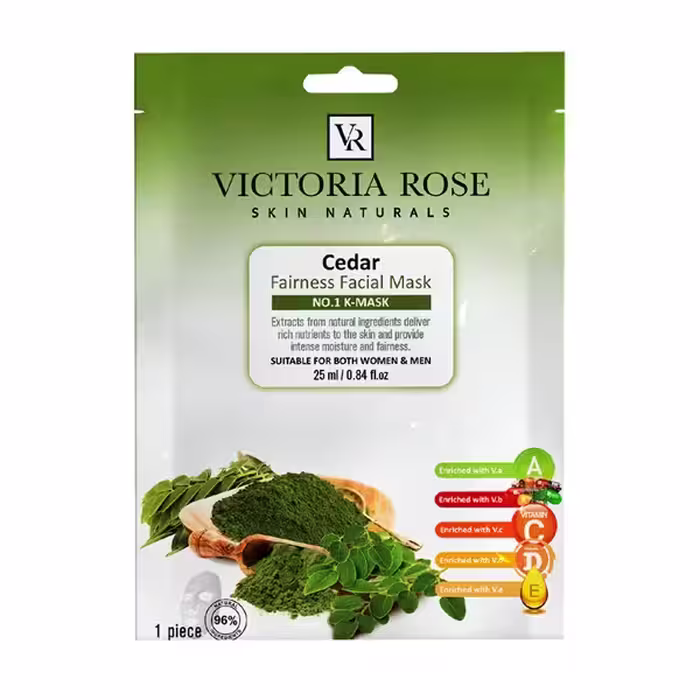 ماسک ورقه ای صورت سدر ویکتوریا رز 25 گرم | Victoria Cedar Face Sheet Mask 25 g