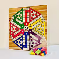 منچ و مار پله چوبی 6 نفره