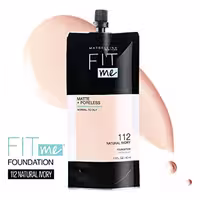 کرم پودر میبلین مدل Maybellin fit me شماره 112 حجم 40 میلی لیتر