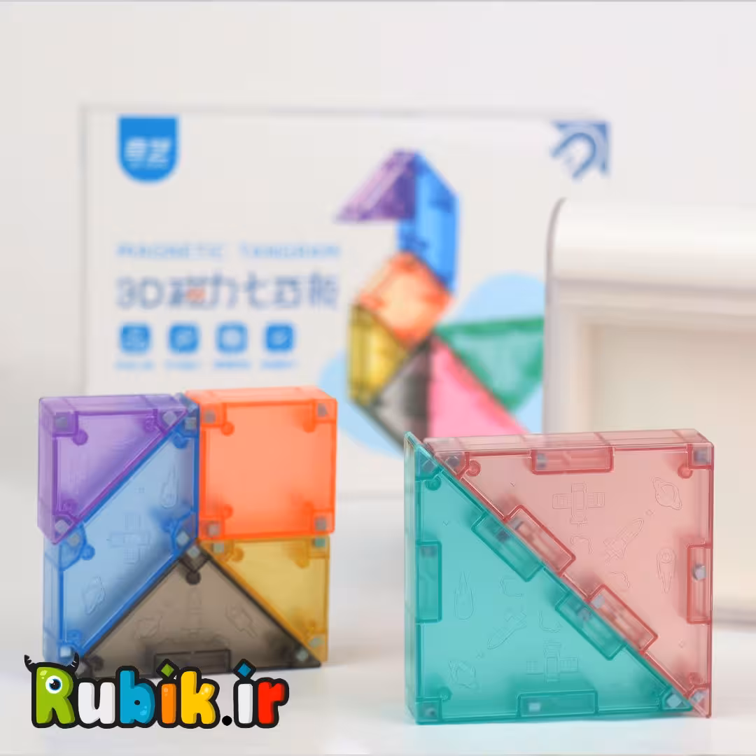 تنگرام سه بعدی مگنتی کای وای پرو QiYi 3D Magnetic Pro