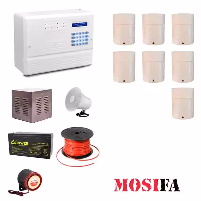 پکیج دزدگیر اماکن فایروال F10 مدل FPR7