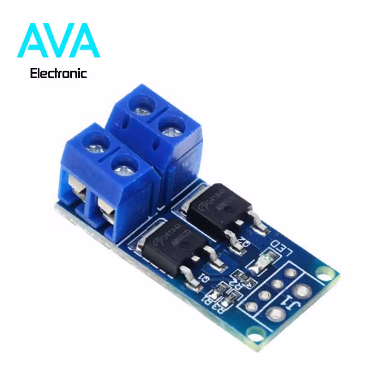 ماژول سوئیچ 15A PWM دارای ماسفت Logic Level قدرت AOD4184A