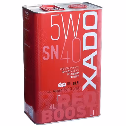 خرید روغن موتور خودرو رد بوست اکسادو مدل 5W- 40 SN چهار لیتری | اتوموبی