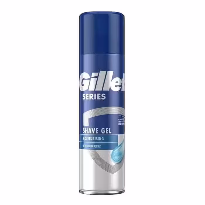 ژل اصلاح مردانه ژیلت Gillette مدل Moisturizing حجم 200 میل اصل | مناسب انواع پوست