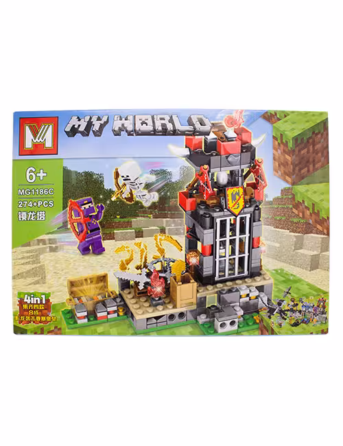 لگو 274 تکه ماینکرافت کد MG1186C