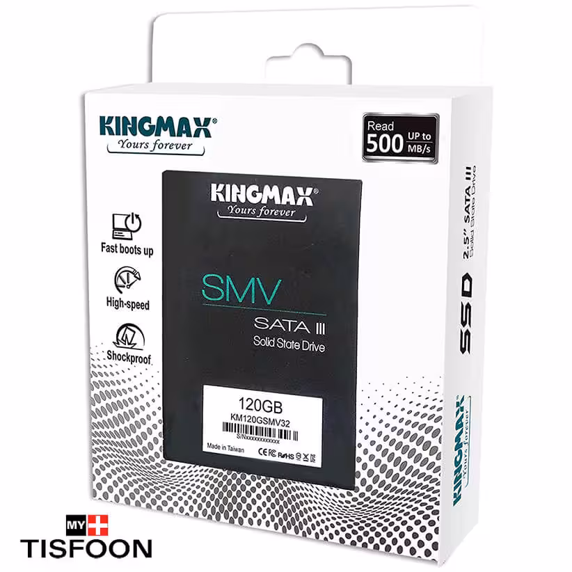 اس اس دی کینگ مکس مدل KINGMAX KM120GSMV32 ظرفیت 120 گیگابایت