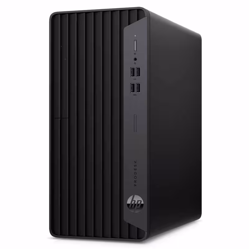 کامپیوتر دسکتاپ اچ پی مدل ProDesk 400 G7 Microtower PC - R - Core i7-16GB-1TB HDD   256GB-GeForce GT 710 DDR3 2GB