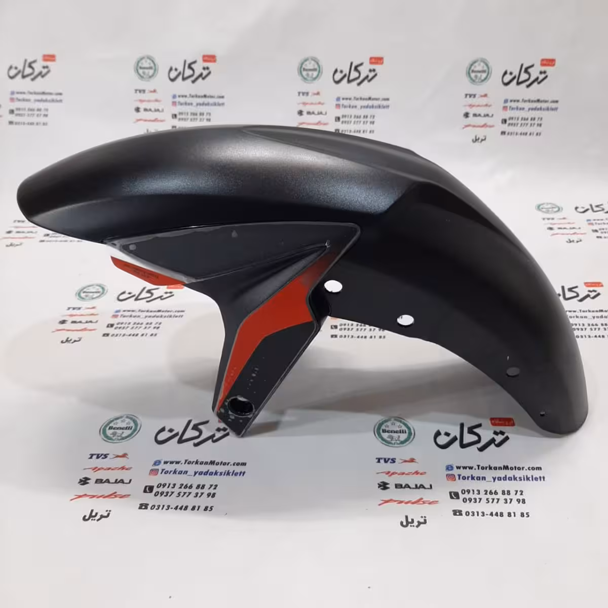 قاب گلگیر جلو موتور پالس NS 160 و NS 150 ان اس قرمز مدادی اصلی