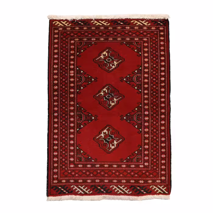 فرش قدیمی دستباف نیم متری کد 40211321