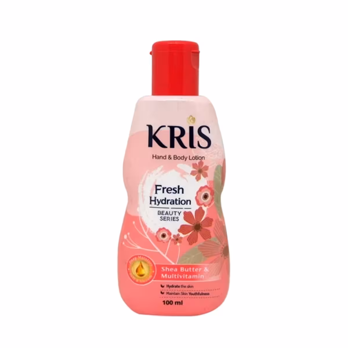لوسیون دست و بدن kris مدل fresh hydration حجم 100ml
