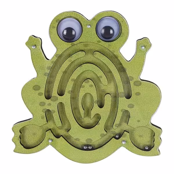 بازی فکری پیچ در پیچ ماز مدل حیوانات قورباغه