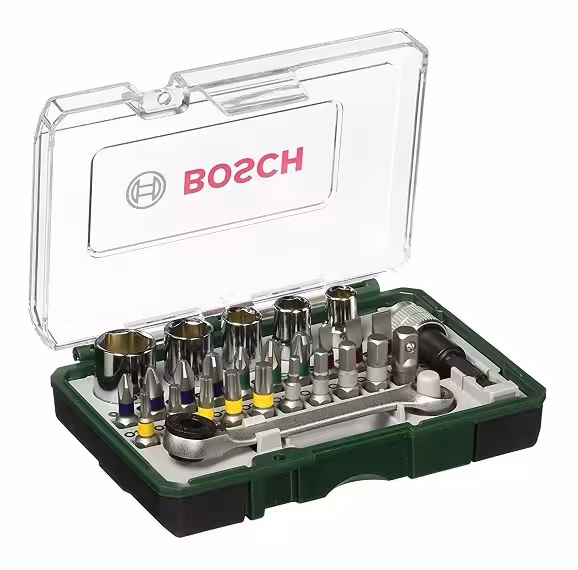 مجموعه 28 عددی سرپیچ گوشتی بوش مدل 2607017331