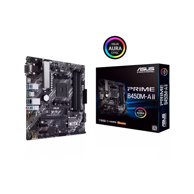 ASUS PRIME B450M-A II | یک مدل کارآمد و همه‌فن‌حریف