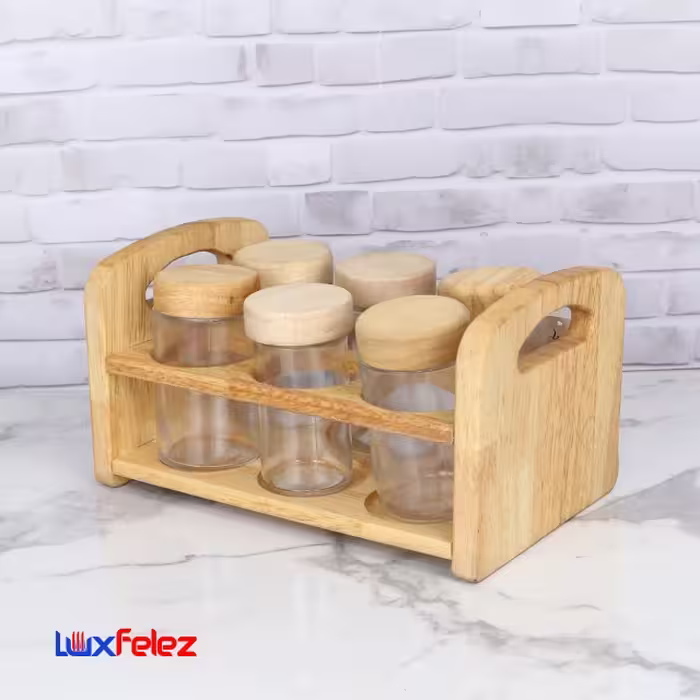 جا ادویه رومیزی 6 تایی رابر