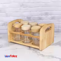 جا ادویه رومیزی 6 تایی رابر