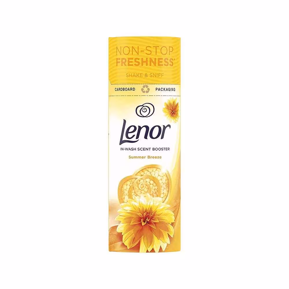 مشخصات، خرید و قیمت خوشبو کننده لباس لنور Lenor با رایحه نسیم تابستانی حجم 176 گرمی ⭐️ ویان مارکت