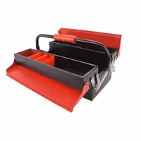 جعبه ابزار فلزی 40 سانت 2 طبقه آروا مدل 4705