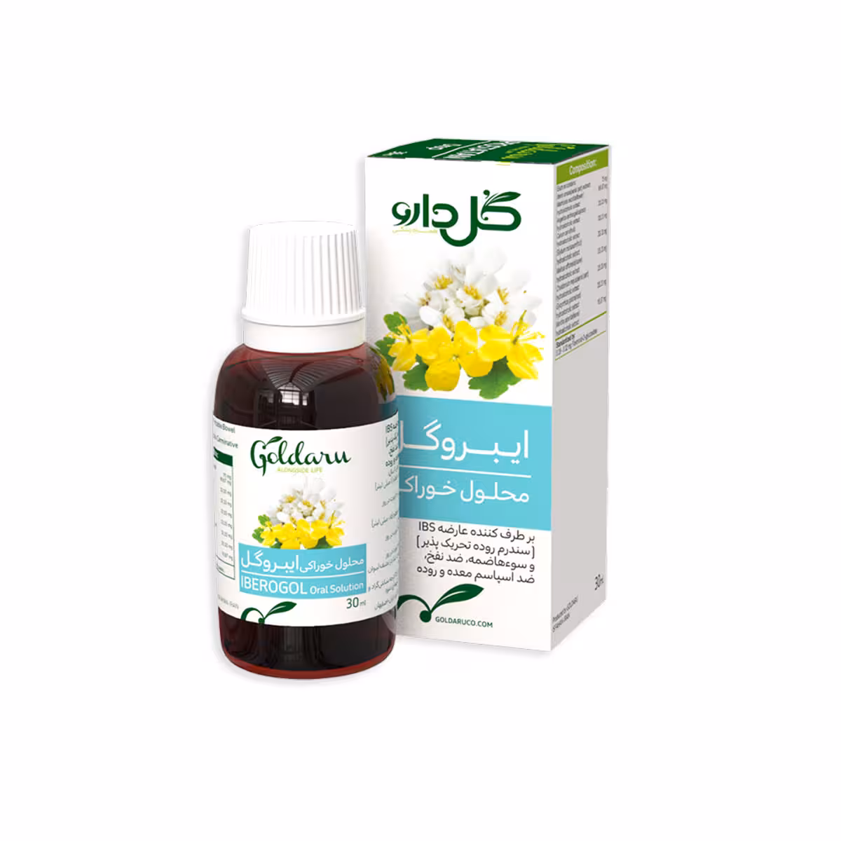 محلول خوراکی ایبروگل گل دارو-Goldaru