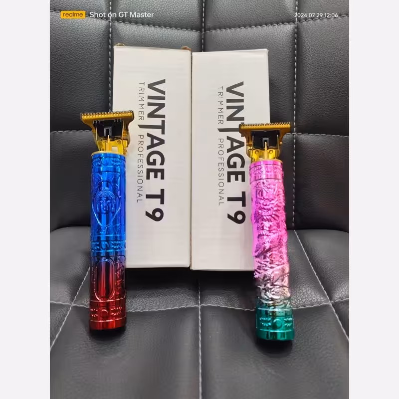 خط زن و ریش تراش رنگی VINTAGE T9