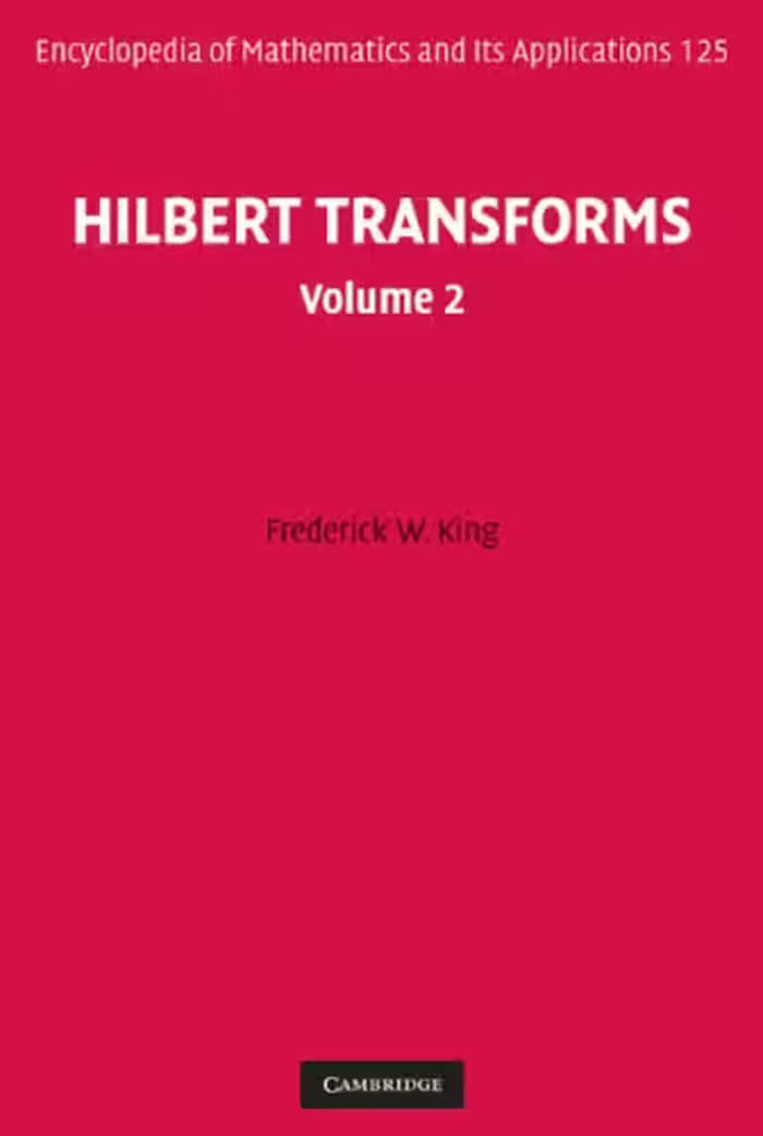 خرید و دانلود نسخه کامل کتاب Hilbert transforms: