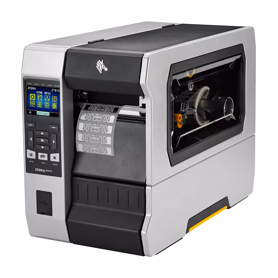 پرینتر لیبل زن صنعتی زبرا مدل ZEBRA ZT610