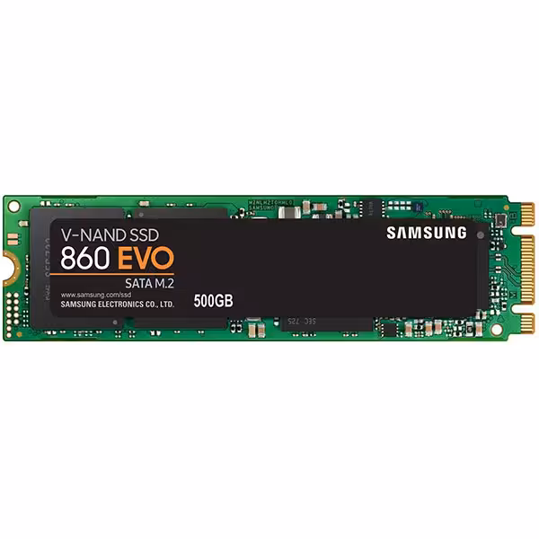اس اس دی اینترنال سامسونگ مدل Evo 860 m2 ظرفیت 500 گیگابایت - فروشگاه اینترنتی پروتاچ