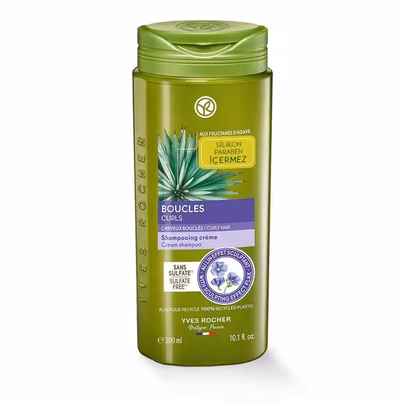 مشخصات، خرید و قیمت شامپو بدون سولفات ایوروشه مناسب موهای فر 300 میل ⭐️ ویان مارکت