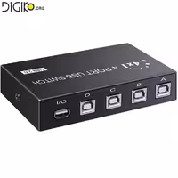 دیتا سوئیچ 4 پورتUSB دستی(مخصوص پرینتر)