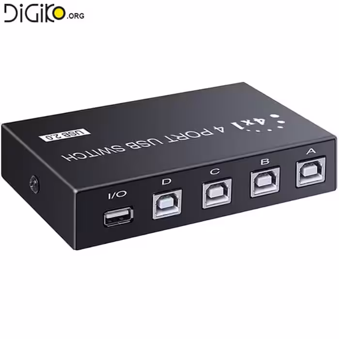 دیتا سوئیچ 4 پورتUSB دستی(مخصوص پرینتر)