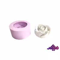 قالب سیلیکونی رز عمیق بنفش قطر 6 سانت