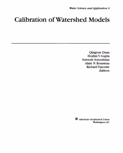 خرید و دانلود نسخه کامل کتاب Calibration of Watershed Models